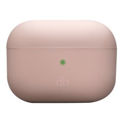 dbramante1928 Costa Rica - Pouzdro pro bezdrátová sluchátka - recyklovaný plast, silikon - růžová pink sand - pro Apple AirPods