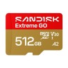 SanDisk micro SDXC karta 512GB Extreme GO (240 MB/s , UHS-I U3 V30)
