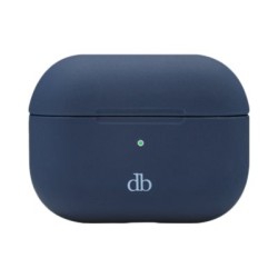 dbramante1928 Costa Rica - Pouzdro for headphones - recyklovaný plast, silikon - modrá pacifik - pro Apple AirPods with