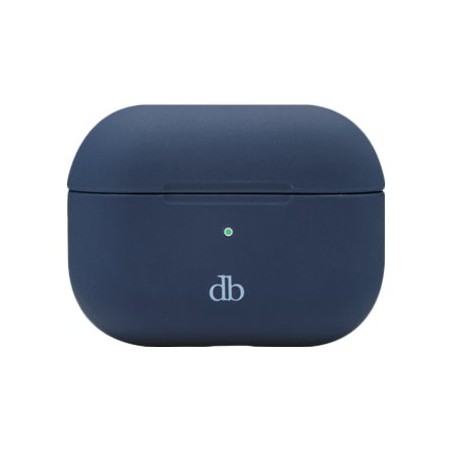 dbramante1928 Costa Rica - Pouzdro for headphones - recyklovaný plast, silikon - modrá pacifik - pro Apple AirPods with