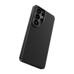 CARE by PanzerGlass Solo - Zadní kryt pro mobilní telefon - Qi - polykarbonát (PC), polyuretan (PU), magnet - cerná - pro