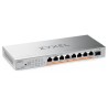Zyxel XMG-108 8 Ports 2,5G + 1 SFP+, 8 ports 100W total PoE++ Desktop MultiGig unmanaged Switch