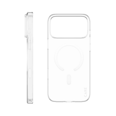 CARE by PanzerGlass SL1M - Zadní kryt pro mobilní telefon - kompatibilita s MagSafe - polykarbonát (PC) - pruhledná - pro Apple