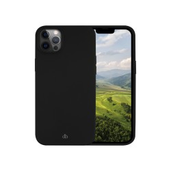 dbramante1928 Costa Rica - Zadní kryt pro mobilní telefon - silikon, recyklovaný plast - noční čerň - pro Apple iPhone 12, 12