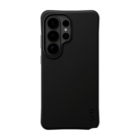 CARE by PanzerGlass Samba - Zadní kryt pro mobilní telefon - Qi - termoplastický polyuretan (TPU), magnet - cerná - pro Samsung