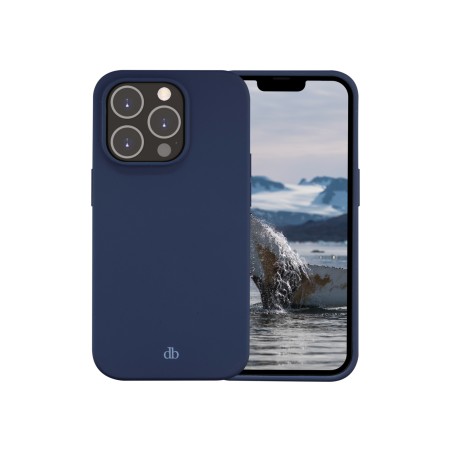 dbramante1928 Costa Rica - Zadní kryt pro mobilní telefon - silikon - modrá pacifik - pro Apple iPhone 14 Pro