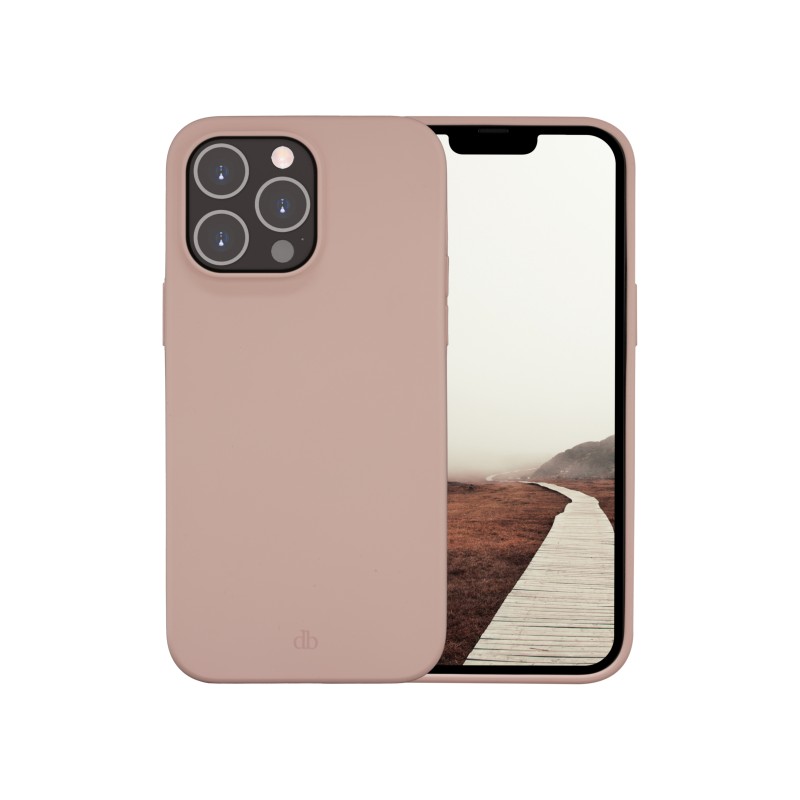 dbramante1928 Costa Rica - Zadní kryt pro mobilní telefon - silikon - růžová pink sand - pro Apple iPhone 14 Pro Max