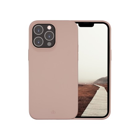 dbramante1928 Costa Rica - Zadní kryt pro mobilní telefon - silikon - růžová pink sand - pro Apple iPhone 14 Pro Max