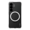 CARE by PanzerGlass Samba - Zadní kryt pro mobilní telefon - Qi - termoplastický polyuretan (TPU), magnet - pruhledná, bílá