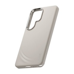 CARE by PanzerGlass Flow - Zadní kryt pro mobilní telefon - Qi - polykarbonát (PC), silikon, magnet - vanilla - pro Samsung