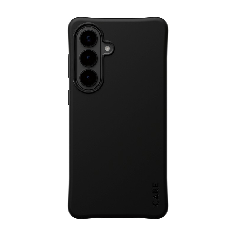 CARE by PanzerGlass Samba - Zadní kryt pro mobilní telefon - Qi - termoplastický polyuretan (TPU), plast - cerná - pro Samsung