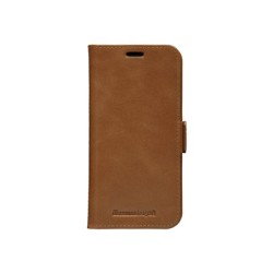 dbramante1928 Copenhagen Slim - Pouzdro s klopou pro mobilní telefon - kůže full-grain - bronz - pro Apple iPhone 12, 12 Pro