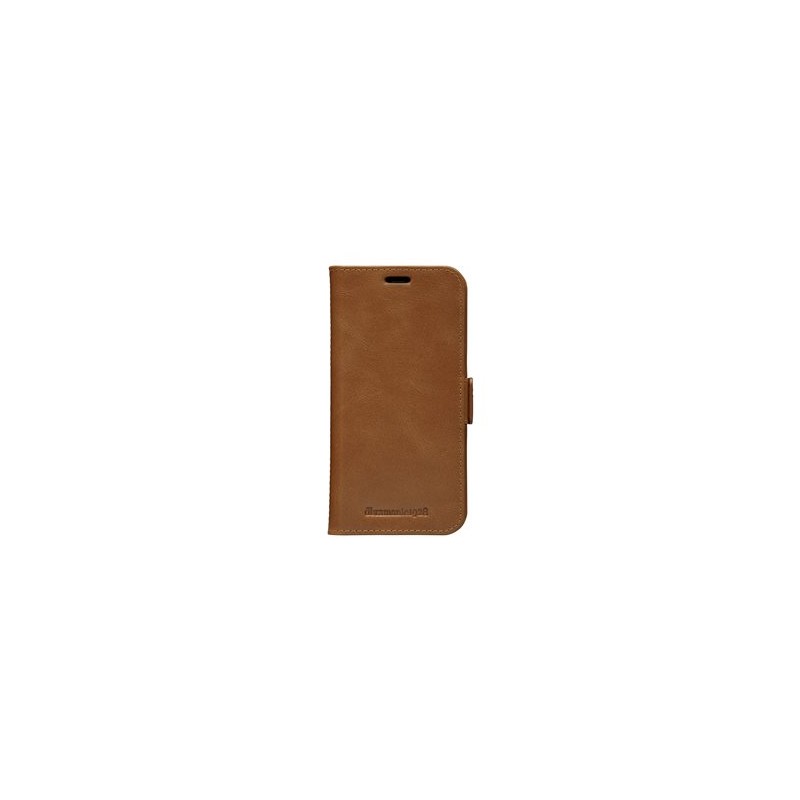dbramante1928 Copenhagen Slim - Pouzdro s klopou pro mobilní telefon - kůže full-grain - bronz - pro Apple iPhone 12, 12 Pro