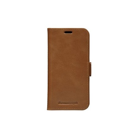 dbramante1928 Copenhagen Slim - Pouzdro s klopou pro mobilní telefon - kůže full-grain - bronz - pro Apple iPhone 12, 12 Pro