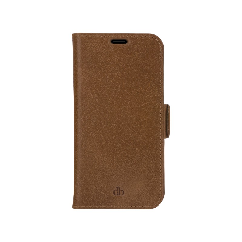 dbramante1928 Copenhagen Slim - Pouzdro s klopou pro mobilní telefon - kůže full-grain - bronz - pro Apple iPhone 13 Pro Max