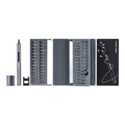 StarTech.com 55-Bit Electric Precision Screwdriver Set - Portable Cordless Battery Powered Bit Driver Kit for Electronics