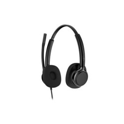 HP Poly Mission 425 - Mission 400 Series - náhlavní souprava - náhlavní - kabelové - odstranení šumu - USB-C, USB-A - cerná