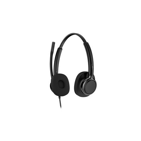 HP Poly Mission 425 - Mission 400 Series - náhlavní souprava - náhlavní - kabelové - odstranení šumu - USB-C, USB-A - cerná