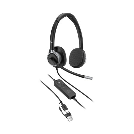 HP Poly Mission 625 Stereo USB Wired Headset WW
