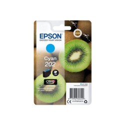 Epson 202 - 4.1 ml - azurová - originální - blistr s RF / akustickým alarmem - inkoustová cartridge - pro Expression Premium