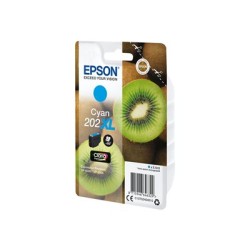 Epson 202XL - 8.5 ml - XL - azurová - originální - blistr s RF / akustickým alarmem - inkoustová cartridge - pro Expression