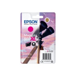 Epson 502XL - 6.4 ml - Vysoká kapacita - purpurová - originální - blistr s RF / akustickým alarmem - inkoustová cartridge - pro