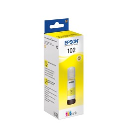 Epson 102 - 70 ml - žlutá - originální - inkoustový zásobník - pro EcoTank ET-15000, 2750, 2751, 2756, 2850, 2851, 2856, 3850