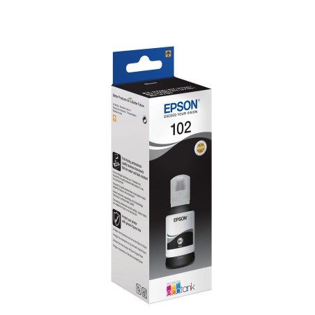 Epson 102 - 127 ml - černá - originální - inkoustový zásobník - pro EcoTank ET-15000, 2750, 2751, 2756, 2850, 2851, 2856, 3850