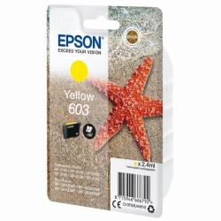 Epson 603 - 2.4 ml - žlutá - originální - blistr s RF / akustickým alarmem - inkoustová cartridge - pro Expression Home