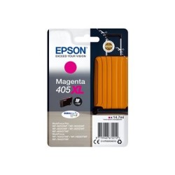 Epson 405XL - 14.7 ml - XL - purpurová - originální - blistr s RF / akustickým alarmem - inkoustová cartridge - pro WorkForce
