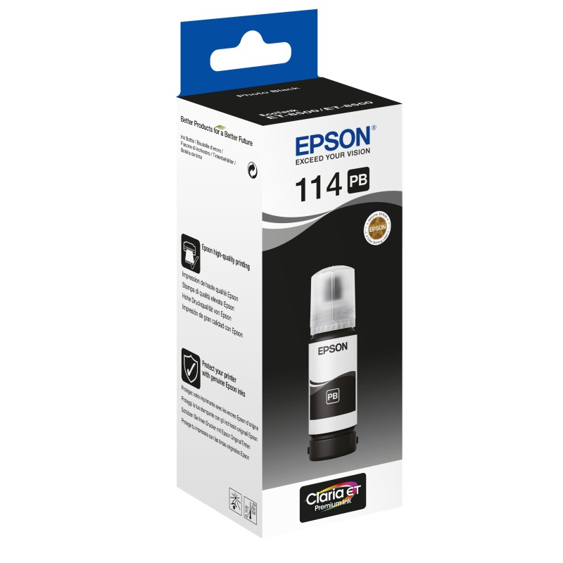 Epson - 70 ml - černá - originální - doplnění inkoustu - pro EcoTank ET-8500, ET-8550