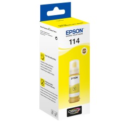 Epson 114 - 70 ml - žlutá - originální - doplnění inkoustu - pro EcoTank ET-8500, ET-8550