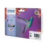 Epson T0807 Multipack - Černá, žlutá, azurová, purpurová, světlá fialová, světle azurová - originální - blistr s RF /
