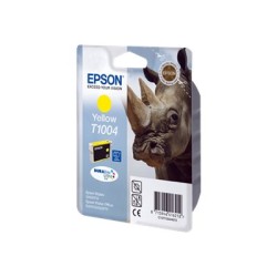 Epson T1004 - 11.1 ml - žlutá - originální - blistr s RF / akustickým alarmem - inkoustová cartridge - pro Stylus SX510, SX515