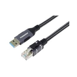PremiumCord Ethernetový kabel USB3.2 na LAN RJ45 10/100/1000, 3m