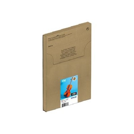 Epson 250 Multipack EasyMail - 6-balení - cerná, žlutá, azurová, purpurová, svetle azurová, svetlá fialová - originální