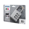 Epson 35 Multipack - 4-balení - černá, žlutá, azurová, purpurová - originální - blistr s RF / akustickým alarmem - inkoustová