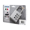 Epson 35XL Multipack - 4-balení - XL - černá, žlutá, azurová, purpurová - originální - blistr s RF / akustickým alarmem