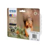 Epson 378 Multipack - 6-balení - černá, žlutá, azurová, purpurová, světlá fialová, světle azurová - originální - blistr s RF /