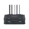 StarTech.com 2-Port USB-C Cable KVM Switch, 4K 60Hz DisplayPort Output, Compact KVM with 4ft/1.2m USB Type-C/Audio Integrated