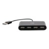 C2G 4-Port USB Hub - USB 2.0 Hub - USB Multiport Hub - 480Mbps - Rozbočovač - 4 x USB 2.0 - desktop