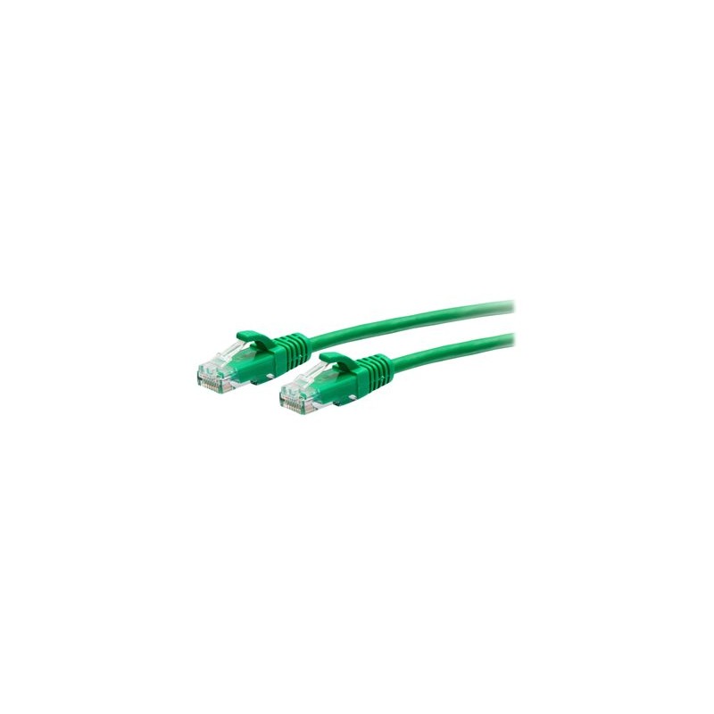 C2G 1ft (0.3m) Cat6a Snagless Unshielded (UTP) Slim Ethernet Network Patch Cable - Green - Patch kabel - RJ-45 (M) do RJ-45 (M)