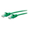 C2G 1ft (0.3m) Cat6a Snagless Unshielded (UTP) Slim Ethernet Network Patch Cable - Green - Patch kabel - RJ-45 (M) do RJ-45 (M)