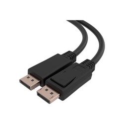 C2G 6ft (1.8m) C2G TAA-Compliant DisplayPort Cable with Latches - 8K 60Hz - Kabel DisplayPort - kompatibilní s TAA