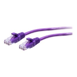 C2G 5ft (1.5m) Cat6a Snagless Unshielded (UTP) Slim Ethernet Network Patch Cable - Purple - Patch kabel - RJ-45 (M) do RJ-45
