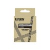 Epson LabelWorks LK-4WBJ - Černá na matné bílé - Role (1,2 cm x 8 m) 1 kazeta/y závěsný box - pásková kazeta - pro LabelWorks