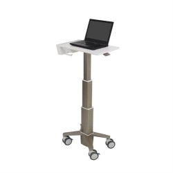 Ergotron CareFit - Vozík - Slim - pro notebook (počítač) - hliník, vysoce kvalitní plast, pozinkovaná ocel - bílá, teplá šedá
