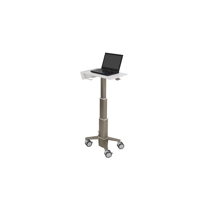 Ergotron CareFit - Vozík - Slim - pro notebook (počítač) - hliník, vysoce kvalitní plast, pozinkovaná ocel - bílá, teplá šedá