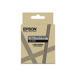 Epson LabelWorks LK-5TBJ - Černá na matné průhledné - Role (1,8 cm x 8 m) 1 kazeta/y závěsný box - pásková kazeta - pro