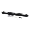 StarTech.com 24 Port 1U Rackmount Cat 6 110 Patch Panel - 24 port Network Patch Panel - RJ45 Ethernet 110 type Rack Mount Patch